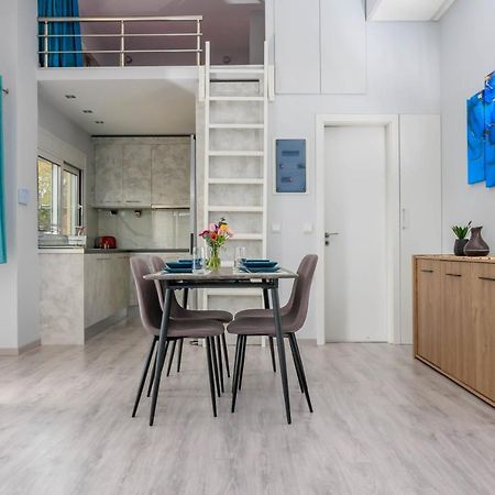 Electra Modern Apartment With Cozy Garden Iraklio Eksteriør billede