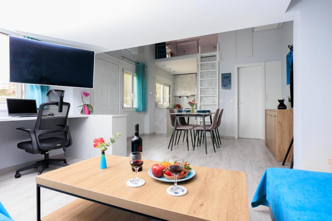 Electra Modern Apartment With Cozy Garden Iraklio Eksteriør billede